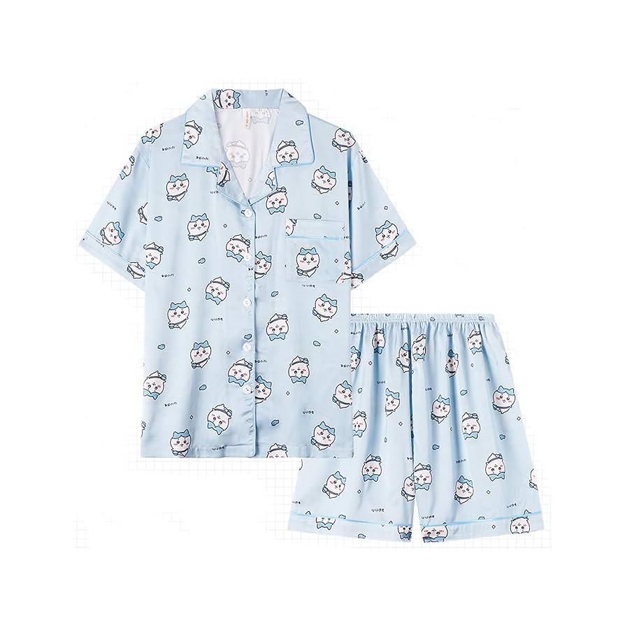 【おまけ付】ちいかわ ハチワレ ジャケット & トラックパンツセット ちいかわ×ドンキ／ ちいかわ、ハチワレ、うさぎ、モモンガの